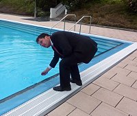 Es kann gebadet werden Bild: Es kann gebadet werden
