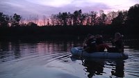Bild: Suche am und auf dem See