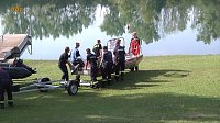 Großaufgebot bei Suche nach Ertrunkenem Bild: Großaufgebot bei Suche nach Ertrunkenem