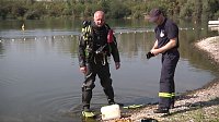 Großaufgebot bei Suche nach Ertrunkenem Bild: Großaufgebot bei Suche nach Ertrunkenem