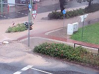Unwetter über Nordhausen Bild: Unwetter über Nordhausen