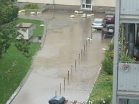 Unwetter über Nordhausen Bild: Unwetter über Nordhausen