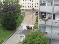 Unwetter über Nordhausen Bild: Unwetter über Nordhausen