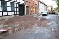 Unwetter in der Grenzstraße Bild: Unwetter in der Grenzstraße