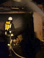 Bild: Feuer in Gro&szlig;wechsungen