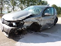 Bild: Crash auf der Autobahn