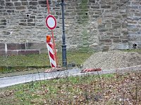 Bild: Eigentlich sollte hier abgesperrt werden