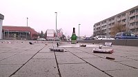 Bild: B&ouml;llerabfall auf den Stra&szlig;en