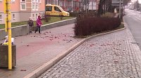 Bild: B&ouml;llerabfall auf den Stra&szlig;en
