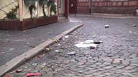 Bild: B&ouml;llerabfall auf den Stra&szlig;en