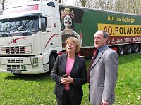 Bild: 2008: Werbung f&uuml;r Rolandsfest