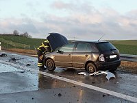 Bild: Crash auf der Autobahn
