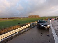 Bild: Crash auf der Autobahn