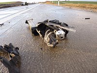 Bild: Crash auf der Autobahn