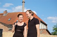 Bild: Partyfeeling am Nordstrand