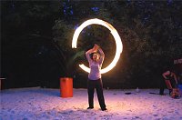 Bild: Feuer am Strand