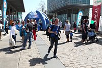 Bild: Vor und hinter der B&uuml;hne