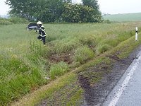 Bild: Spuren des Unfalls