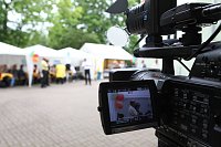 Bild: Sommerfest in der Volkshochschule