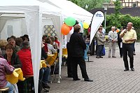 Bild: Sommerfest in der Volkshochschule