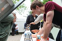 Bild: Sommerfest in der Volkshochschule