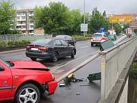 Bild: Ampel umgefahren