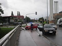 Bild: Ampel umgefahren