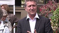 Bild: Fuchsien in der Traditionsbrennerei