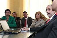 Bild: Besuch bei HABAU in Heringen