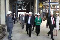 Bild: Besuch bei HABAU in Heringen