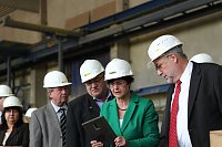 Bild: Besuch bei HABAU in Heringen