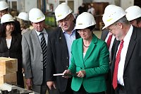 Bild: Besuch bei HABAU in Heringen