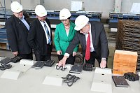 Bild: Besuch bei HABAU in Heringen