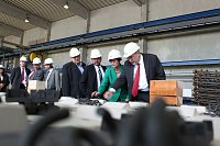 Bild: Besuch bei HABAU in Heringen