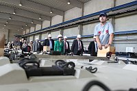 Bild: Besuch bei HABAU in Heringen