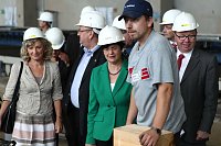 Bild: Besuch bei HABAU in Heringen