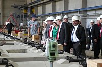 Bild: Besuch bei HABAU in Heringen