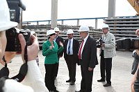 Bild: Besuch bei HABAU in Heringen
