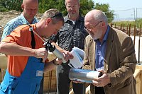 Bild: Grundstein gelegt