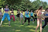 Bild: Zumba am Kiesschacht