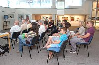 Bild: F&uuml;hrung durch die aktuelle Ausstellung