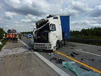 Bild: Unfall auf der A 38