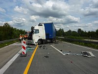 Bild: Unfall auf der A 38