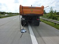 Bild: Unfall auf der A 38