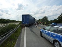 Bild: Unfall auf der A 38