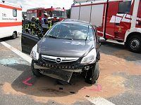 Bild: Schwerer Unfall