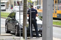 Bild: Unterwegs: Bei der Arbeit