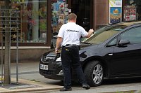 Bild: Unterwegs: Bei der Arbeit