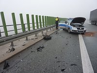 Chaos auf der Autobahn Bild: Chaos auf der Autobahn