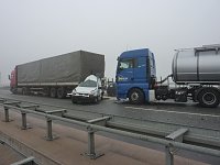 Chaos auf der Autobahn Bild: Chaos auf der Autobahn